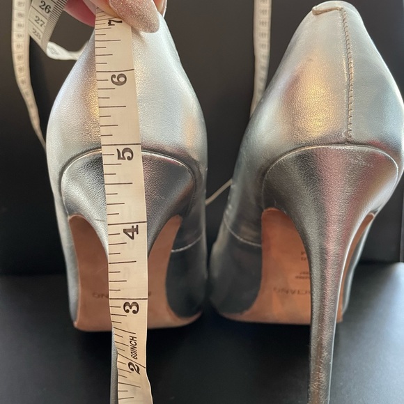 MARCIANO Silver High Heels - Picture 3 of 8